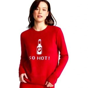 Burgundy ‘So Hot!' Sweater!